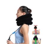 جهاز شد وسحب الرقبة القابل للنفخ – 3 طبقات مع 3 أنابيب | مساج وتراكشن هوائي لتخفيف آلام الرقبة - Image 6